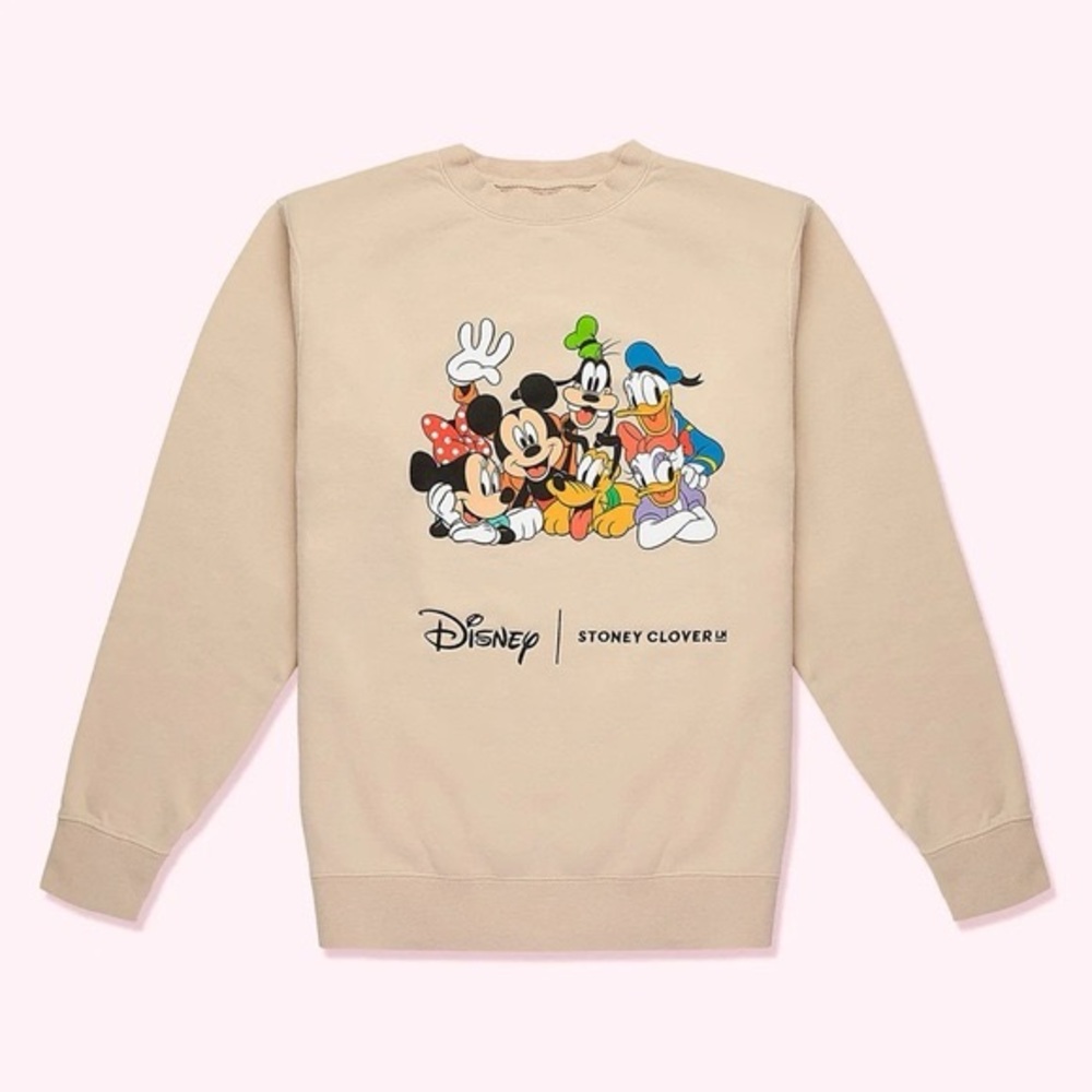 Stoney Clover Lane Tan Disney Sweatshirt